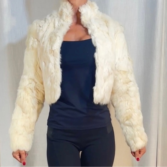 Vintage Rabbit Fur Jacket - Picture 3 of 5